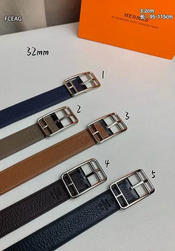 Hermes belt 32mmX95-115cm 8L41